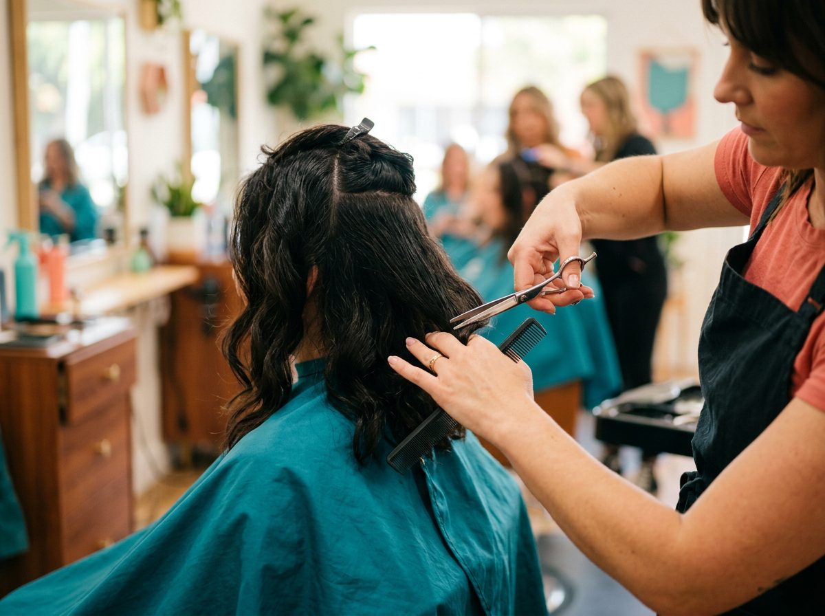 Precision haircut at My Beauty Salon by Susy
